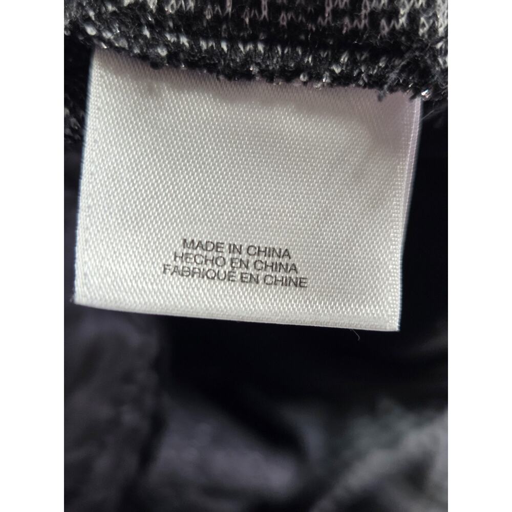 Anne Klein Women's Grey Glen Plaid Pull-On Slim Leg Knit Ankle Dress Pants Sz Lg - Picture 12 of 13